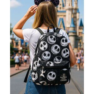 NEW Loungefly Jack Skellington SugarSkull Full Backpack Disney Nightmare B4 Xmas